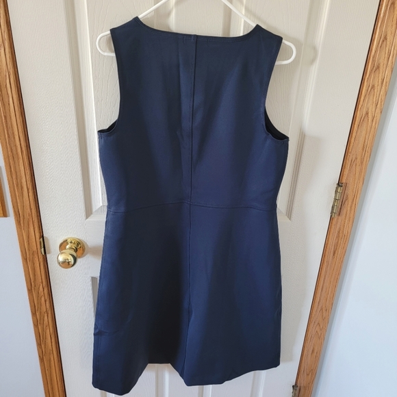 Banana Republic navy dress, size L Tall - Picture 2 of 4